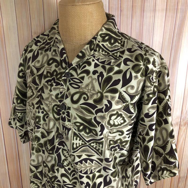 Retro Hawaiihemd Hawaiian Style Designs, Größe Large Von Liquid Hawaii von IslandStyleAlohaWear