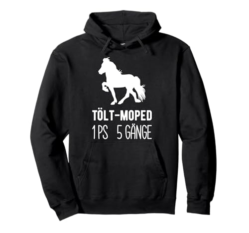 Islandpferd Isländer Islandpony Pferde Mädchen Tölt Pullover Hoodie von Islandpferd Isländer Islandpony Reiterin Design