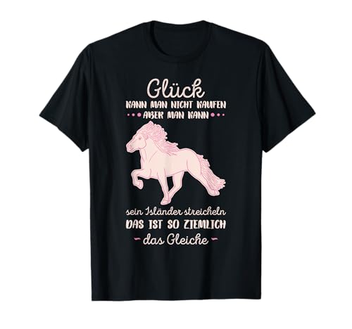 Islandpferd Isländer Islandpony Pferde Mädchen Tölt T-Shirt von Islandpferd Isländer Islandpony Reiterin Design
