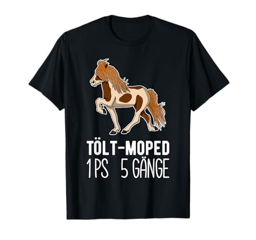 Islandpferd Isländer Islandpony Pferde Mädchen Tölt T-Shirt von Islandpferd Isländer Islandpony Reiterin Design