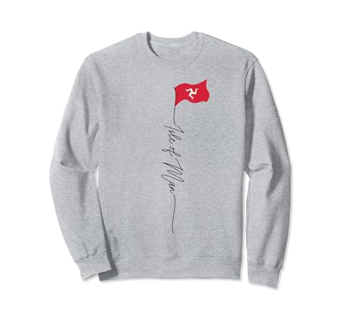 Isle of Man Flagge, Isle of Man Island, Manx Patriotische Flagge Sweatshirt Isle of Man Flagge, Isle of Man Island, Manx Patriotische Flagge Sweatshirt von Isle of Man Flag Gifts for Manx Patriots