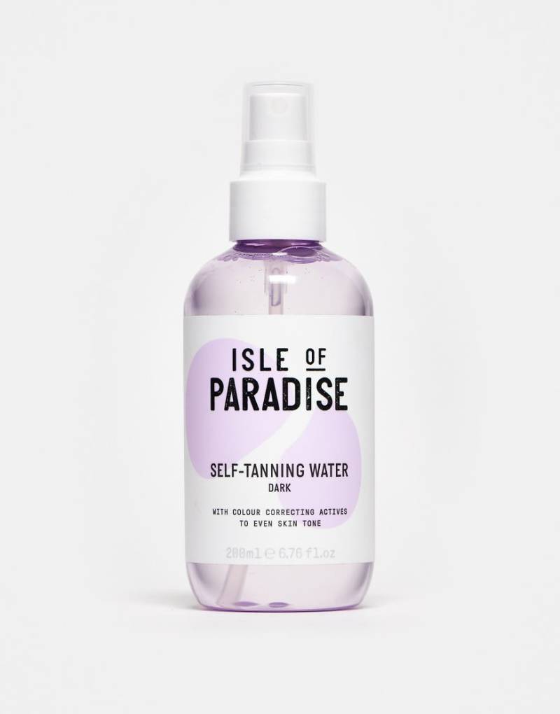 Isle of Paradise - Dark - Selbstbräuner-Wasser, 200 ml-Keine Farbe von Isle of Paradise