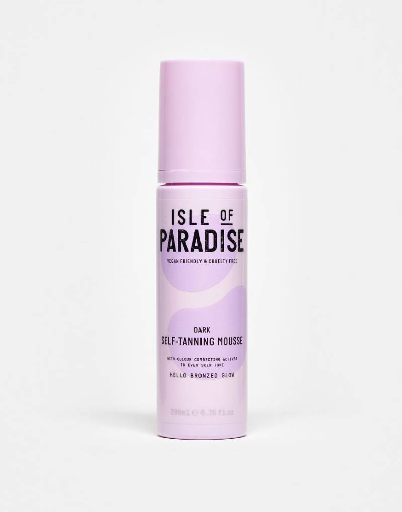 Isle of Paradise - Dark - Selbstbräunungs-Mousse, 200 ml-Keine Farbe von Isle of Paradise