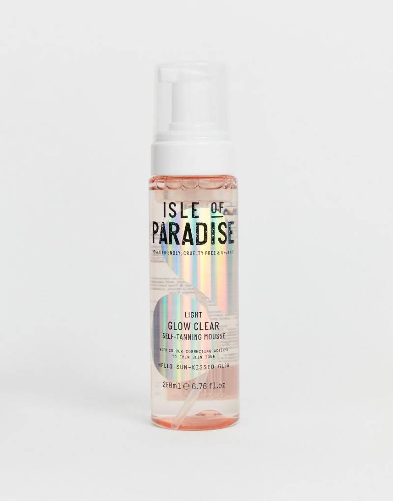 Isle of Paradise - Light Glow - Transparentes Selbstbräunungsmousse-Keine Farbe von Isle of Paradise