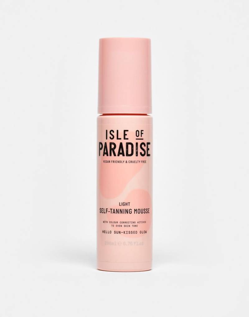 Isle of Paradise - Light - Selbstbräunungs-Mousse, 200 ml-Keine Farbe von Isle of Paradise