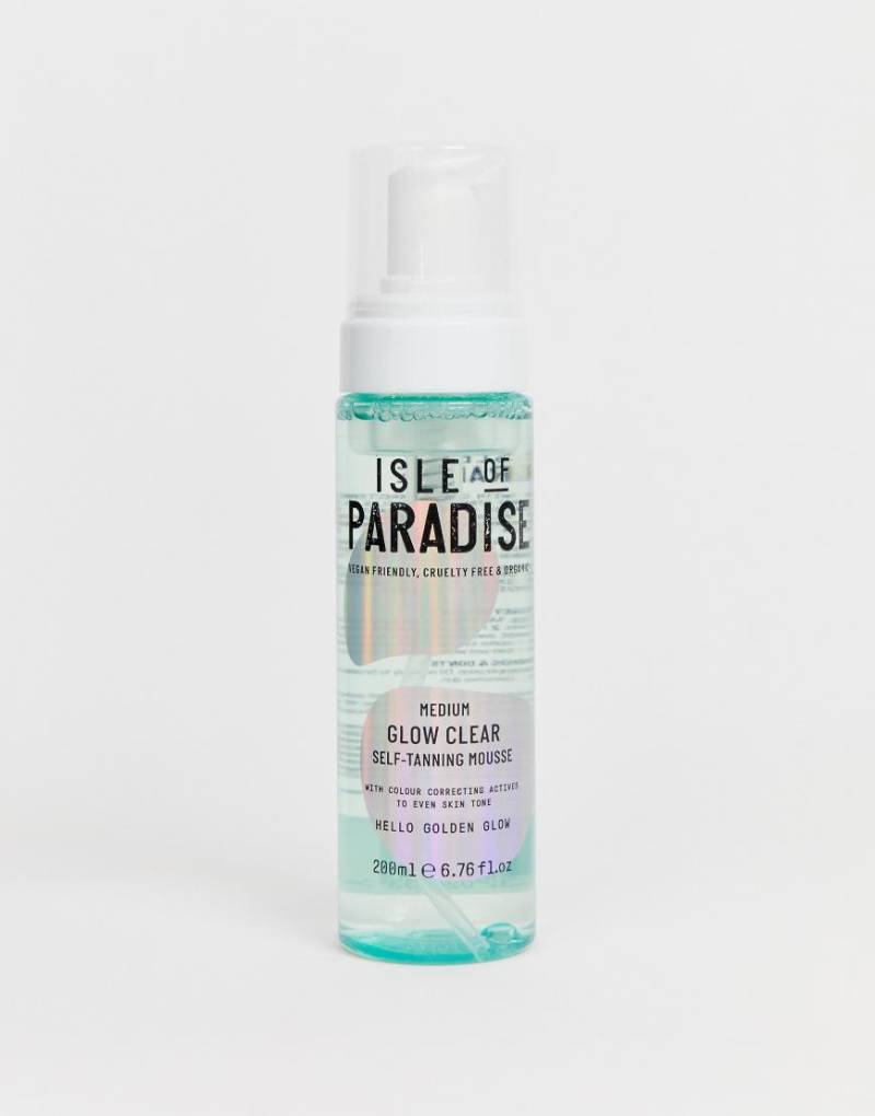Isle of Paradise - Medium Glow - Transparentes Selbstbräunungsmousse-Keine Farbe von Isle of Paradise