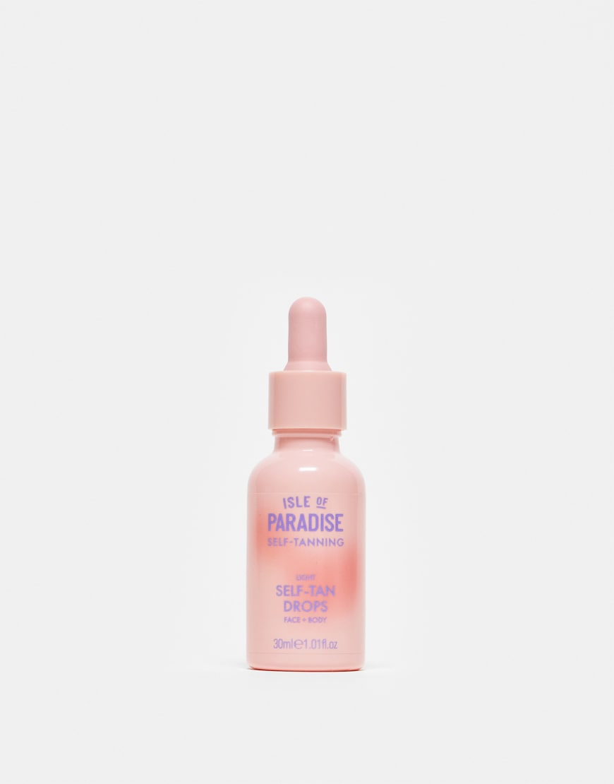 Isle of Paradise - Selbstbräuner-Tropfen in Hell, 30 ml-Keine Farbe von Isle of Paradise