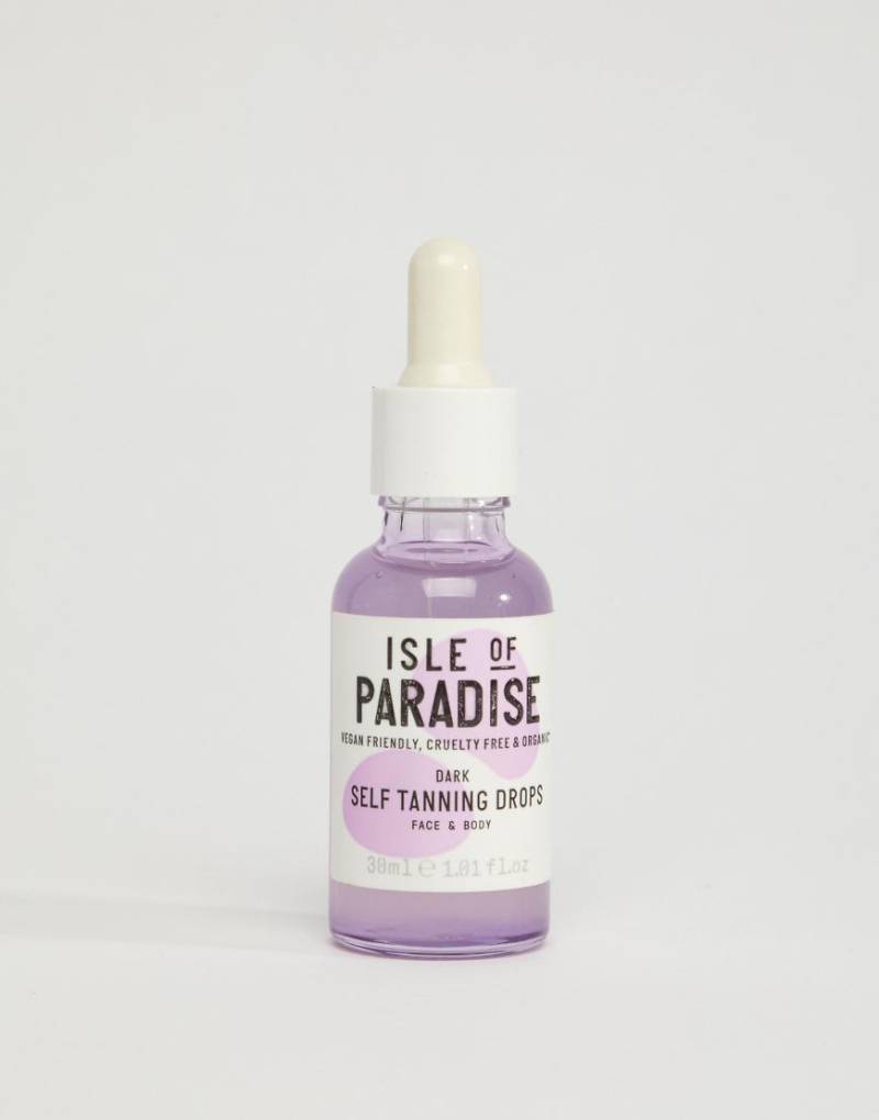 Isle of Paradise - Selbstbräunungs-Tropfen für Face + Body in Dark, 30 ml-Keine Farbe von Isle of Paradise