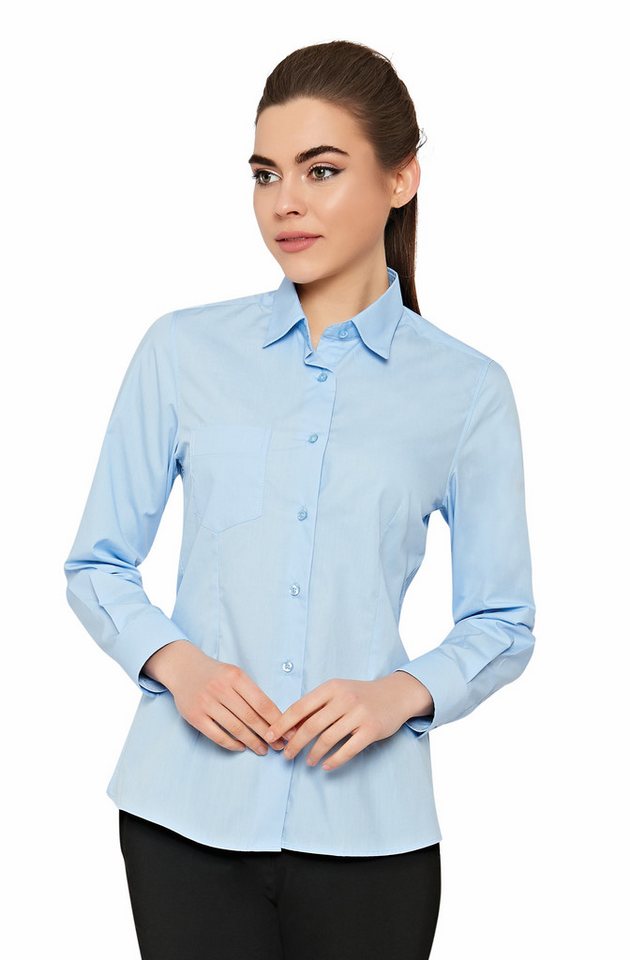Ismont Langarmbluse Damen-Bluse, langarm von Ismont