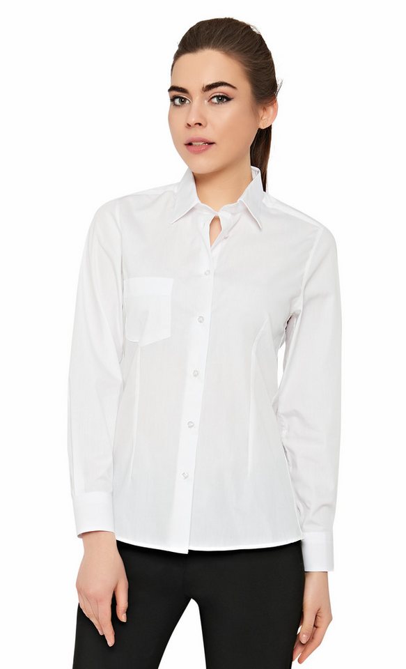 Ismont Langarmbluse Damen-Bluse, langarm von Ismont