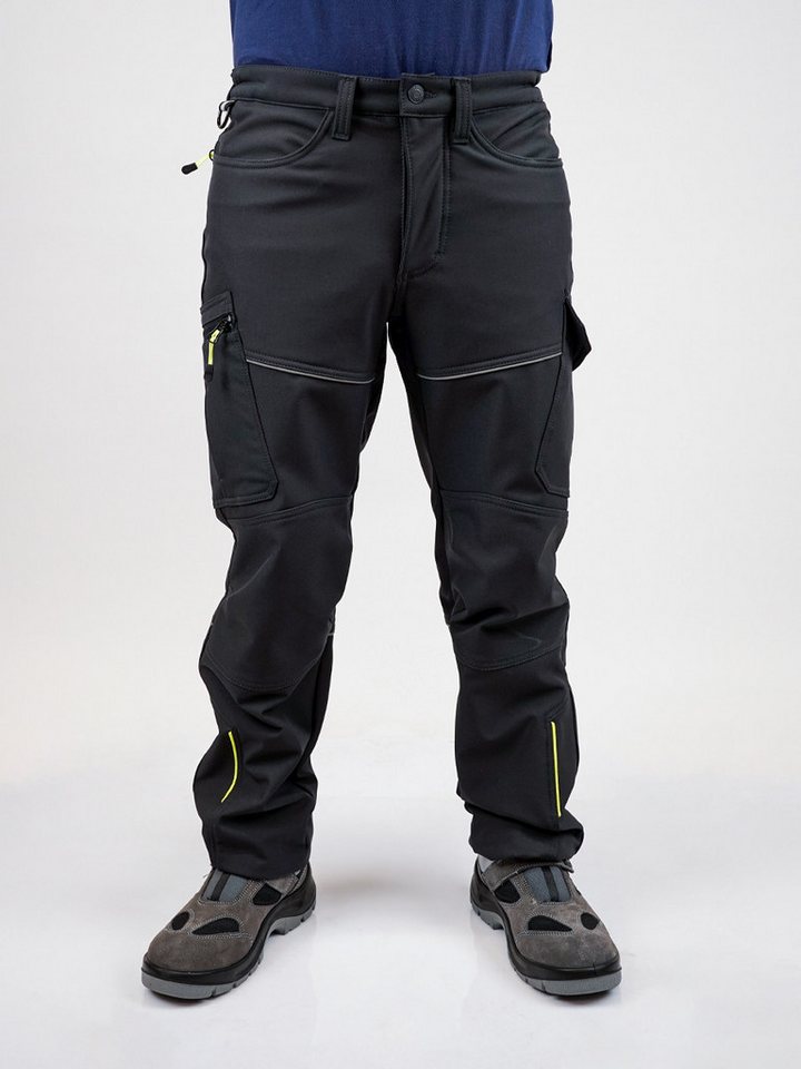Ismont Softshellhose ISM 0010 ∙ STORM SOFTSHELL BUNDHOSE von Ismont