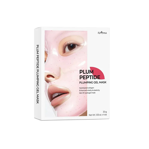Isntree - Plum Peptide Plumping Gel Mask - 30g*4ea von Isntree