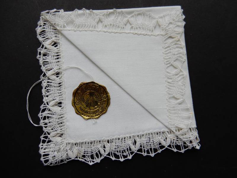 Taschentuch Mit Klöppelspitze - Handarbeit Vintage Auch Brauttaschentuch 12 von IsoKos