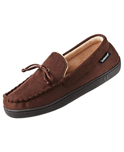 ISOTONER Men's Whipstitch Gel Infused Memory Foam Moccasin, Dark Chocolate, X-Large/11-12 M US ISOTONER Men's Whipstitch Gel Infused Memory Foam Moccasin, Dark Chocolate, X-Large/11-12 M US von Isotoner