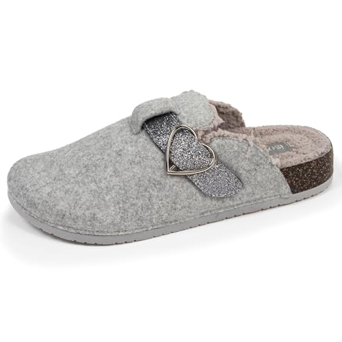 Isotoner Hausschuhe Hausschuhe Clogs Damen anatomische Sohle Komfort 38 von Isotoner