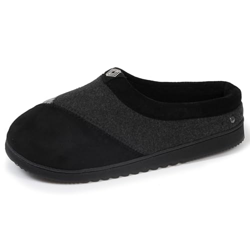 Isotoner Hausschuhe Hausschuhe Herren Fleece Warm Komfortsohle 44 von Isotoner