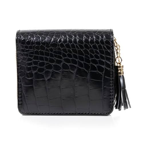 Isotoner Kompakte Damengeldbörse, RFID-Schutz, Anti-Hacking von Karten von Isotoner