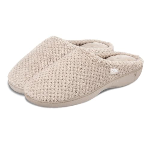 Isotoner Popcorn-Frottee-Hausschuhe für Damen von Isotoner