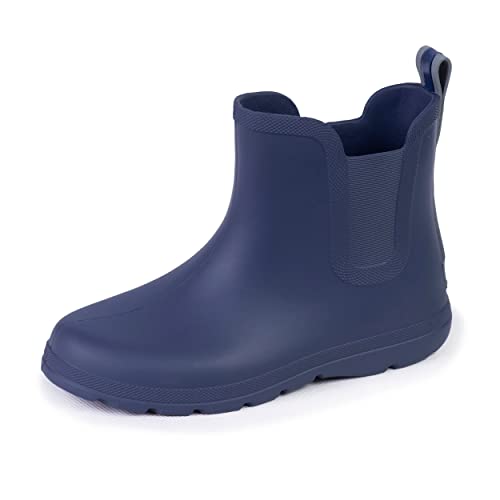 Isotoner Regenstiefel, Unisex, Kinder, Technologie Everywear™, Blau - marine - Größe: 31/32 EU von Isotoner