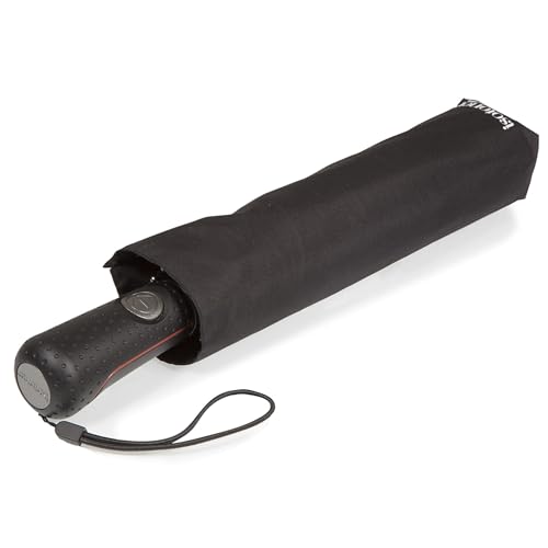 Isotoner X-TRA Regenschirm, groß, Schwarz von Isotoner
