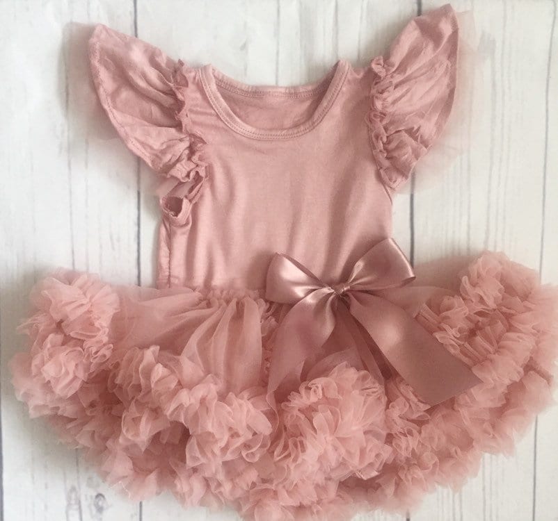Baby Mädchen Tutu Kleid-1 Geburtstag Outfit-Cake Smash Outfit-Vintage Rosa Tutu-Baby Kleid-Baby Outfit-Baby-Kleidung von IssaBugsBoutique