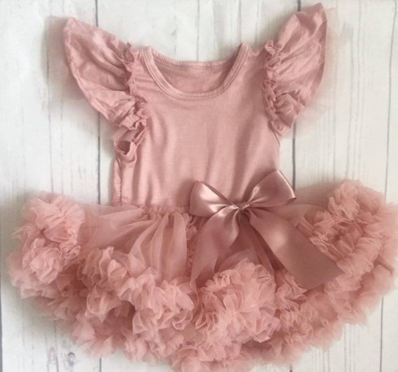 Baby Mädchen Tutu Kleid-1 Geburtstag Outfit-Cake Smash Outfit-Vintage Rosa Tutu-Baby Kleid-Baby Outfit-Baby-Kleidung von IssaBugsBoutique