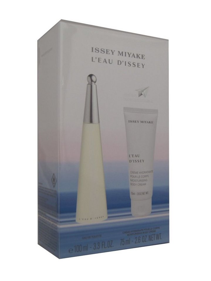 Issey Miyake Duft-Set Issey Miyake L`Eau D`Issey Pour Femme EDT 100ml. + Body Cream 75ml., 1-tlg. von Issey Miyake