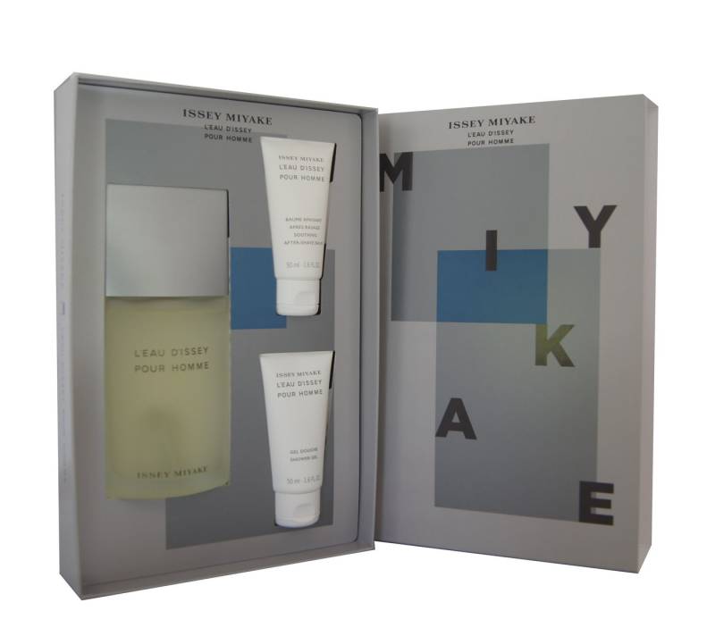 Issey Miyake Duft-Set Issey Miyake L'Eau D`Issey Pour Homme EDT 125ml + ASB 50ml + SG 50ml, 1-tlg. von Issey Miyake
