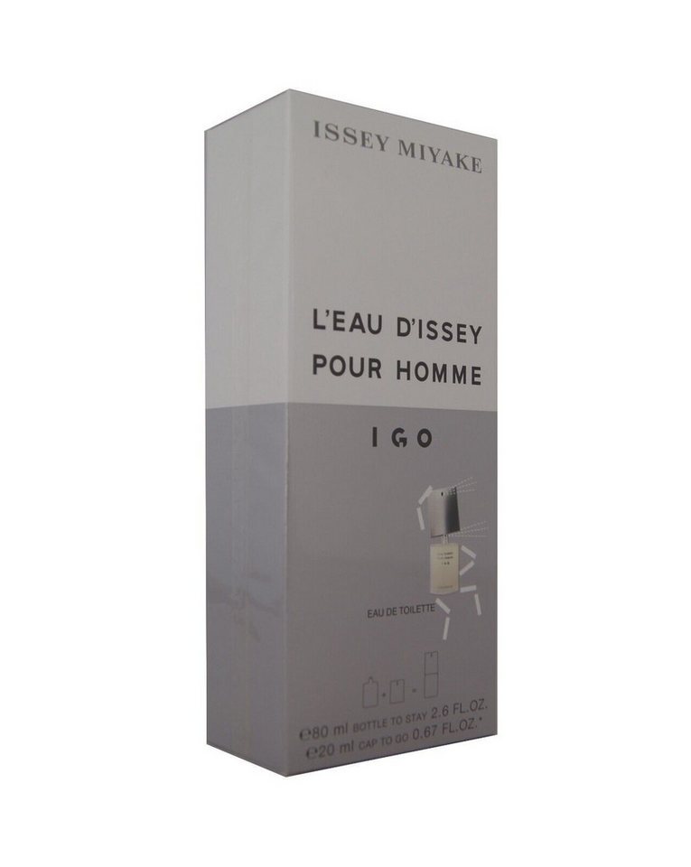 Issey Miyake Duft-Set Issey Miyake L'Eau D`Issey Pour Homme IGO Eau de Toilette 80ml + 20ml, 1-tlg. von Issey Miyake