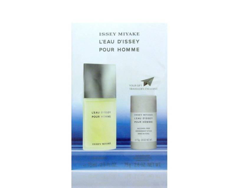 Issey Miyake Duft-Set Issey Miyake L'Eau D'Issey pour Homme Set - EDT 75 ml + DS 75 g von Issey Miyake