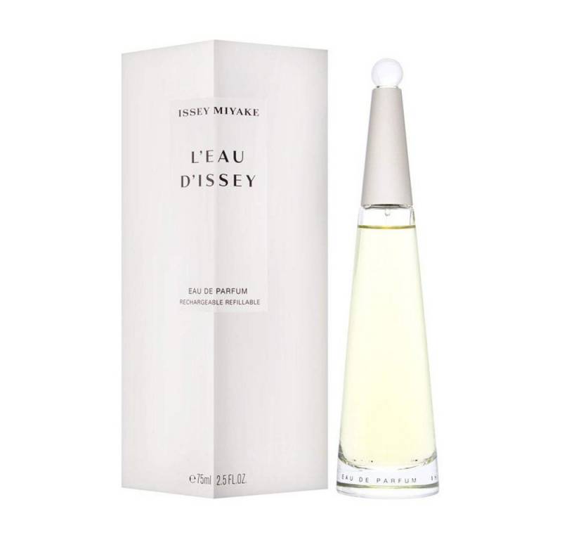 Issey Miyake Eau de Parfum Issey Miyake L'Eau d'Issey Eau de Parfum 75 ml, Zeitloser Damenduft mit Lotus, Rose & Moschusnoten von Issey Miyake