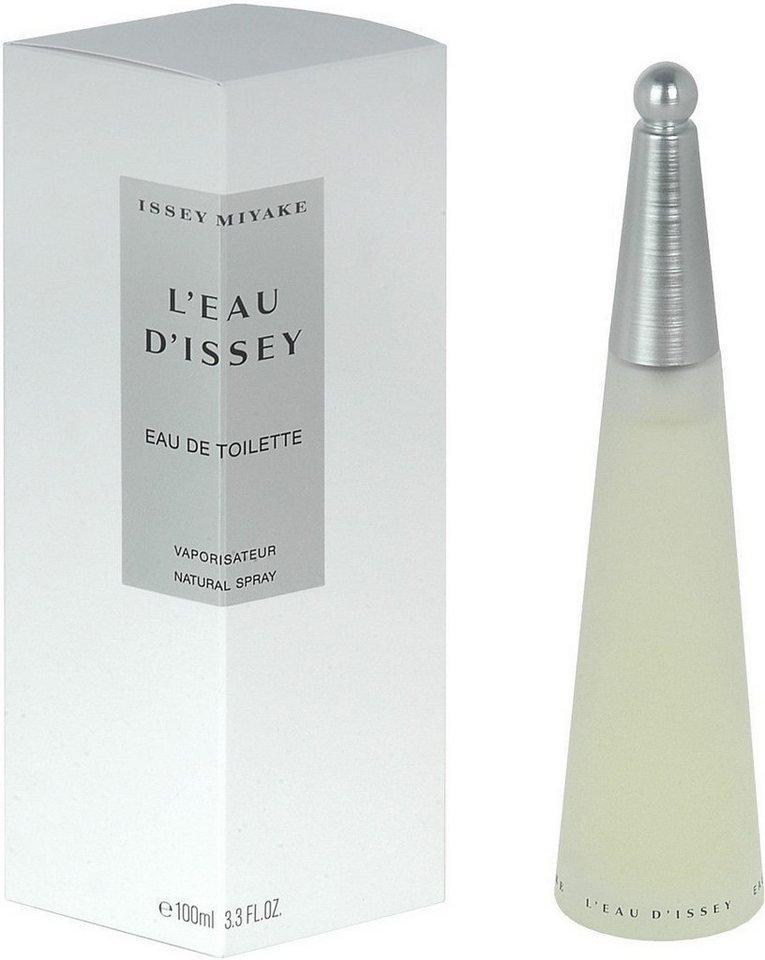 Issey Miyake Eau de Toilette Issey Miyake L’Eau d’Issey Eau de Toilette 100 ml Damen, Blumig-aquatischer Duft mit Lotus, Rose & Maiglöckchen von Issey Miyake