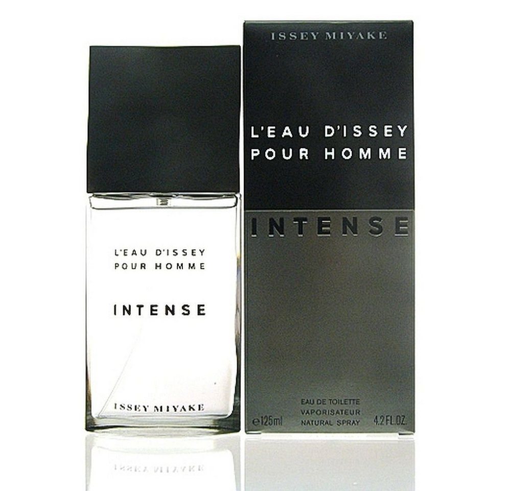 Issey Miyake Eau de Toilette Leau DIssey pour Homme Intense, Glasflakon, Parfüm EDT, Herrenduft von Issey Miyake