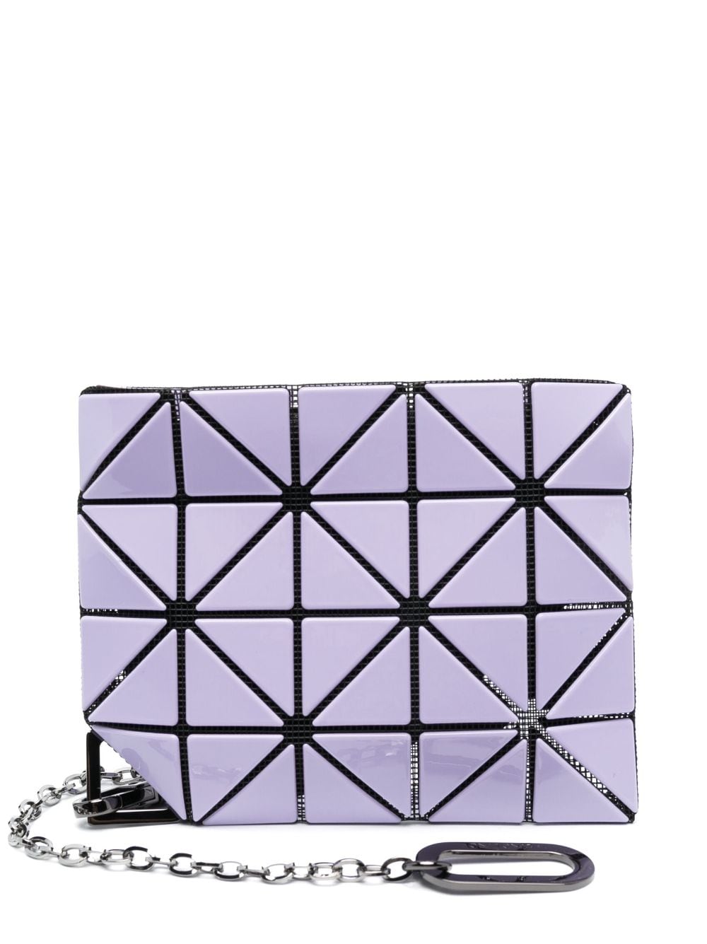 Issey Miyake Portemonnaie mit geometrischen Einsätzen - Violett von Issey Miyake