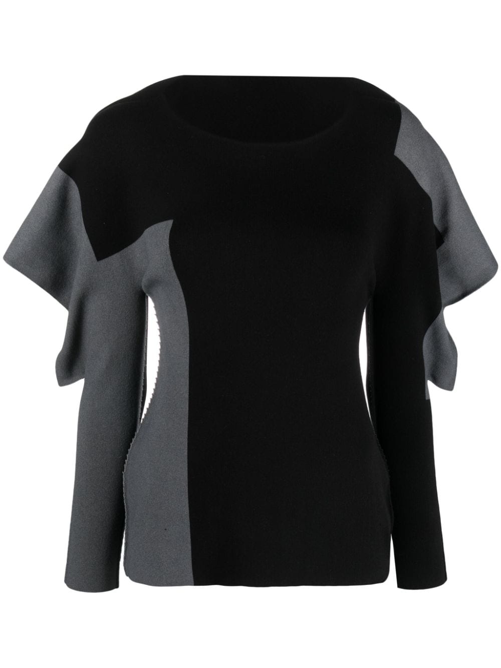 Issey Miyake Rectilinear AR Oberteil - Schwarz von Issey Miyake