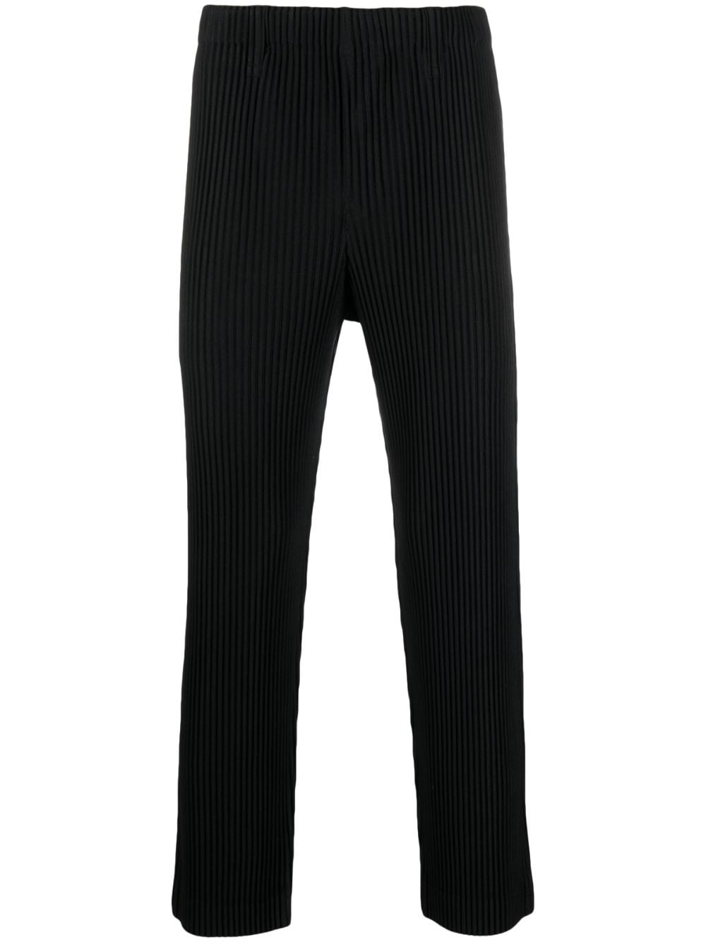 Homme Plissé Issey Miyake Plissierte Straight-Leg-Hose - Schwarz von Homme Plissé Issey Miyake