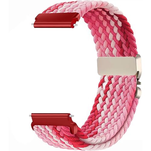 Issinlky 18mm Nylon geflochtene armband Kompatibel mit Garmin Venu 2S/Venu 3S/Vivomove 3S/Vivoactive 4S/Forerunner 255s/255s Music/265s, Quick Release Ersatz elastische armband für Frauen Männer Issinlky 18mm Nylon geflochtene armband Kompatibel mit Garmin Venu 2S/Venu 3S/Vivomove 3S/Vivoactive 4S/Forerunner 255s/255s Music/265s, Quick Release Ersatz elastische armband für Frauen Männer von Issinlky