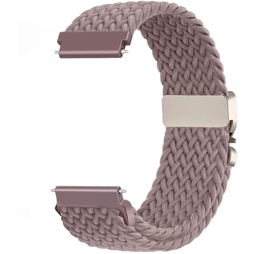 Issinlky 18mm Nylon geflochtene armband Kompatibel mit Garmin Venu 2S/Venu 3S/Vivomove 3S/Vivoactive 4S/Forerunner 255s/255s Music/265s, Quick Release Ersatz elastische armband für Frauen Männer Issinlky 18mm Nylon geflochtene armband Kompatibel mit Garmin Venu 2S/Venu 3S/Vivomove 3S/Vivoactive 4S/Forerunner 255s/255s Music/265s, Quick Release Ersatz elastische armband für Frauen Männer von Issinlky