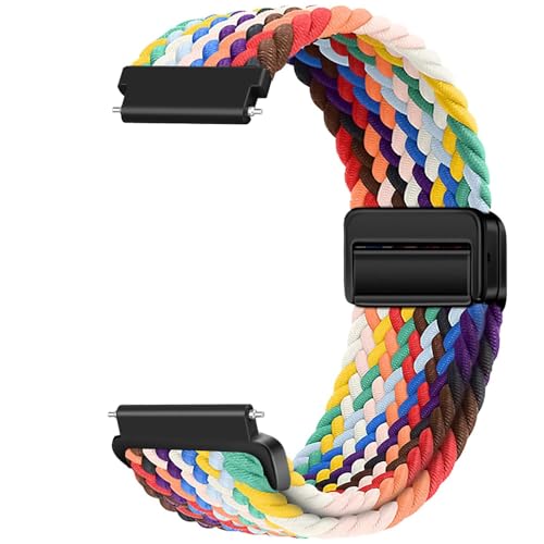 Issinlky 20mm Nylon Flechtband Kompatibel mit Samsung Galaxy Watch 7/6/5/4/FE 40mm 44mm/Garmin Venu Sq/Sq 2/Venu 2 Plus/Vivoactive 3/5/Amazfit GTS/Bip, Elastisches armband für Frauen Männer Issinlky 20mm Nylon Flechtband Kompatibel mit Samsung Galaxy Watch 7/6/5/4/FE 40mm 44mm/Garmin Venu Sq/Sq 2/Venu 2 Plus/Vivoactive 3/5/Amazfit GTS/Bip, Elastisches armband für Frauen Männer von Issinlky