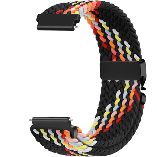 Issinlky 20mm Nylon Flechtband Kompatibel mit Samsung Galaxy Watch 7/6/5/4/FE 40mm 44mm/Garmin Venu Sq/Sq 2/Venu 2 Plus/Vivoactive 3/5/Venu/Amazfit GTS, Elastisches armband für Frauen Männer Issinlky 20mm Nylon Flechtband Kompatibel mit Samsung Galaxy Watch 7/6/5/4/FE 40mm 44mm/Garmin Venu Sq/Sq 2/Venu 2 Plus/Vivoactive 3/5/Venu/Amazfit GTS, Elastisches armband für Frauen Männer von Issinlky