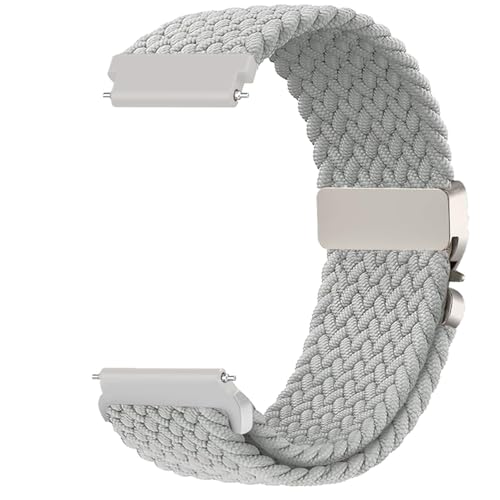 Issinlky 20mm Nylon Flechtband Kompatibel mit Samsung Galaxy Watch 7/6/5/4/FE 40mm 44mm/Garmin Venu Sq/Sq 2/Venu 2 Plus/Vivoactive 3/5/Venu/Amazfit GTS, Elastisches armband für Frauen Männer Issinlky 20mm Nylon Flechtband Kompatibel mit Samsung Galaxy Watch 7/6/5/4/FE 40mm 44mm/Garmin Venu Sq/Sq 2/Venu 2 Plus/Vivoactive 3/5/Venu/Amazfit GTS, Elastisches armband für Frauen Männer von Issinlky