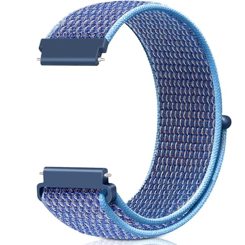 Issinlky 20mm Nylon Sport Loop armband Kompatibel mit Samsung Galaxy Watch 7/6/5/4/FE 40mm 44mm/ Venu Sq/Sq 2/Venu 2 Plus/Vivoactive 3/5/Venu/Amazfit GTS, Quick Release Strap für Frauen Männer Issinlky 20mm Nylon Sport Loop armband Kompatibel mit Samsung Galaxy Watch 7/6/5/4/FE 40mm 44mm/ Venu Sq/Sq 2/Venu 2 Plus/Vivoactive 3/5/Venu/Amazfit GTS, Quick Release Strap für Frauen Männer von Issinlky
