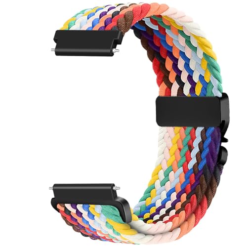 Issinlky 22mm Nylon Flechtband Kompatibel mit Garmin Venu 2/Venu 3/Garmin Vivoactive 4/Galaxy Watch 3 45mm/Galaxy Watch 46mm/Gear S3 Frontier/S3 Classic, Elastisches armband für Frauen Männer Issinlky 22mm Nylon Flechtband Kompatibel mit Garmin Venu 2/Venu 3/Garmin Vivoactive 4/Galaxy Watch 3 45mm/Galaxy Watch 46mm/Gear S3 Frontier/S3 Classic, Elastisches armband für Frauen Männer von Issinlky