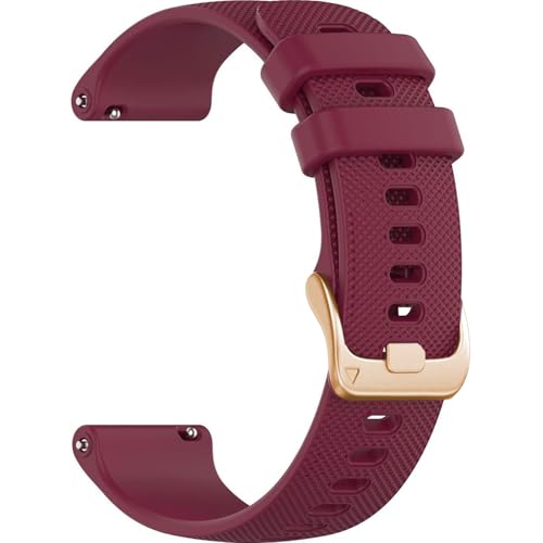 Issinlky Armband für Veryfitpro ID205L, 19 mm Armband Weiches Silikon für GRV FC1 IDW15 ID205S ID205G ID215G ID216 ID205L YM205L Uwatch3 BV205L TE021 SW020 SW021 SW023 Smartwatch von Issinlky