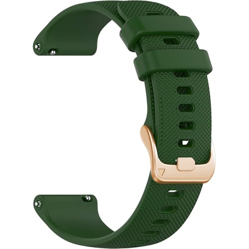 Issinlky Armband für Veryfitpro ID205L, 19 mm Armband Weiches Silikon für GRV FC1 IDW15 ID205S ID205G ID215G ID216 ID205L YM205L Uwatch3 BV205L TE021 SW020 SW021 SW023 Smartwatch von Issinlky