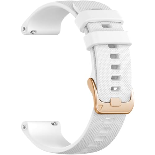 Issinlky Armband für Veryfitpro ID205L, 19 mm Armband Weiches Silikon für GRV FC1 IDW15 ID205S ID205G ID215G ID216 ID205L YM205L Uwatch3 BV205L TE021 SW020 SW021 SW023 Smartwatch von Issinlky