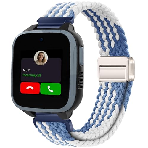 Issinlky Kids Nylon Braided armband Compatible with XPLORA X5/XGO2/XGO3, Elastic Magnetic Buckle armbandd for Xplora X5 Play/XGO2/XGO3 von Issinlky