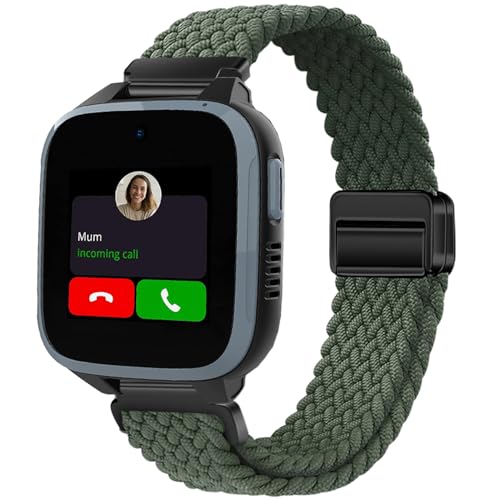 Issinlky Kids Nylon Braided armband Compatible with XPLORA X5/XGO2/XGO3, Elastic Magnetic Buckle armbandd for Xplora X5 Play/XGO2/XGO3 von Issinlky