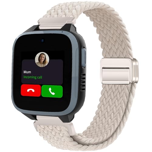 Issinlky Kids Nylon Braided armband Compatible with XPLORA X5/XGO2/XGO3, Elastic Magnetic Buckle armbandd for Xplora X5 Play/XGO2/XGO3 von Issinlky