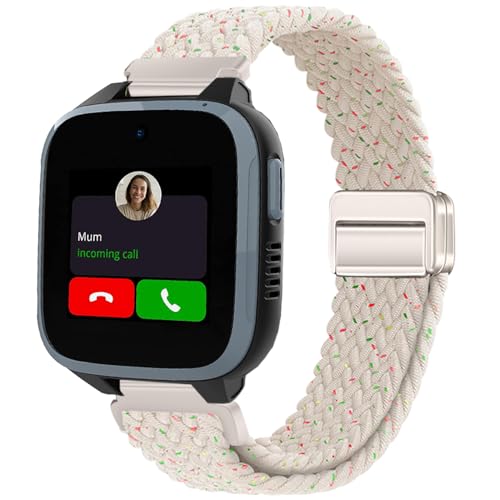 Issinlky Kids Nylon Braided armband Compatible with XPLORA X5/XGO2/XGO3, Elastic Magnetic Buckle armbandd for Xplora X5 Play/XGO2/XGO3 von Issinlky